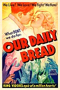 King Vidor's 1934 social realist drama Our Daily Bread