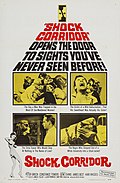 Ex-crime reporter Samuel Fuller was known for his low-budget thrillers including 1963's Shock Corridor.
