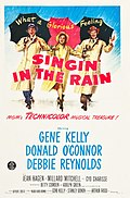 The legendary Gene Kelly musical Singin' in the Rain (1952) features some of the most beloved musical numbers ever performed on screen.