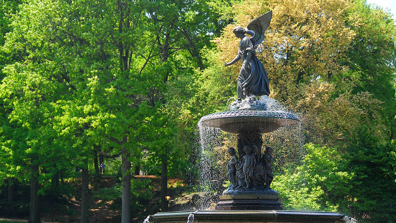central park fountain
